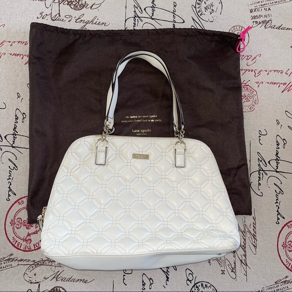 Kate Spade Small Quilted Rachelle Astor Court purse
